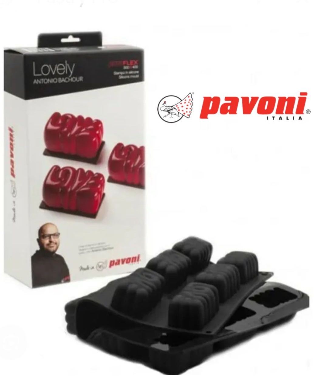 Pavoni для муссовых десертов PX4363S-1 форма Lovely, пр. Италия, силикон