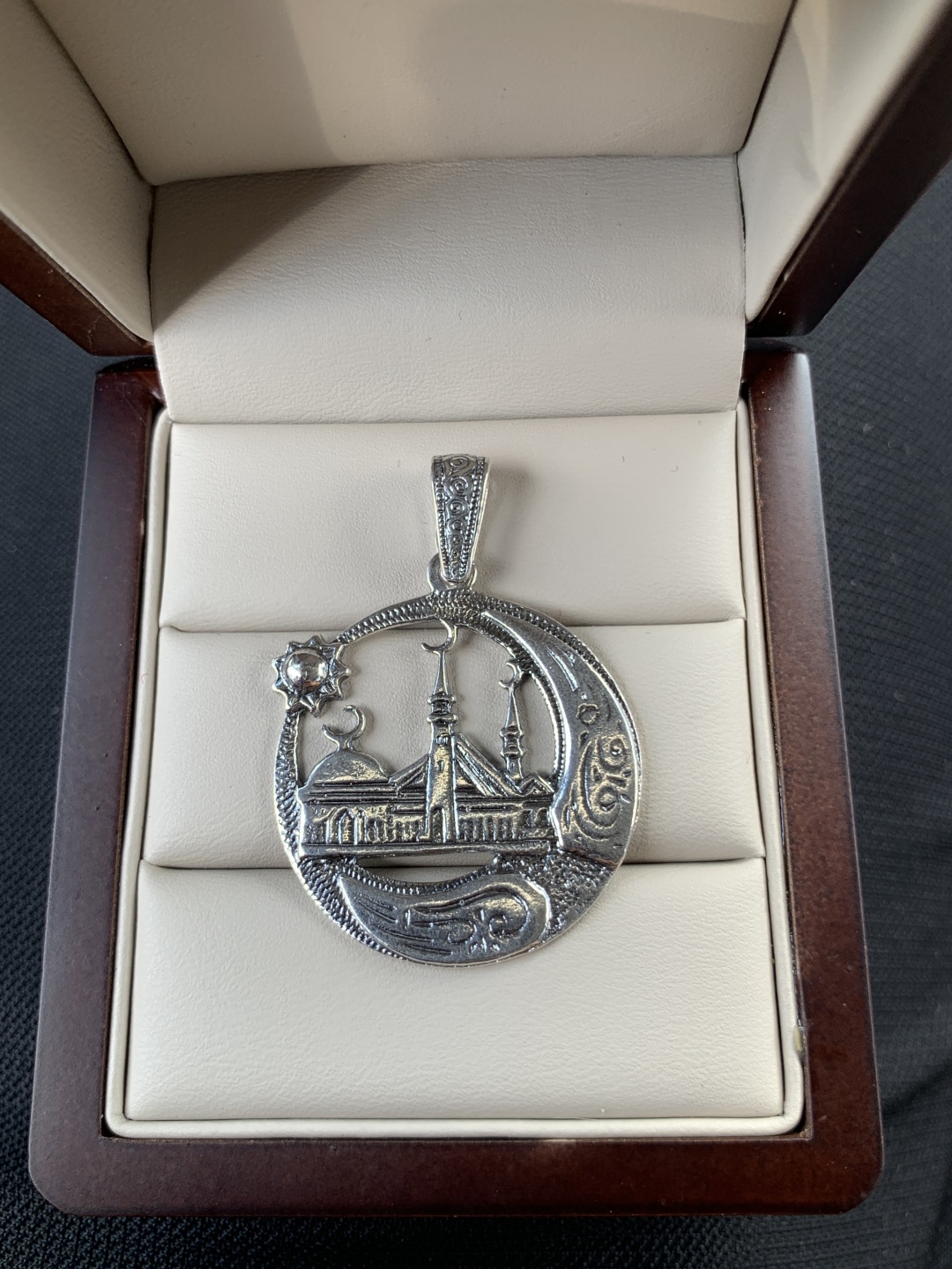 Подвеска Serelux 4 cM вес 9.2 г серебро, без вставок