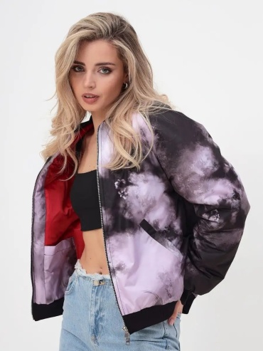 Бомбер Mayskaya brand черный