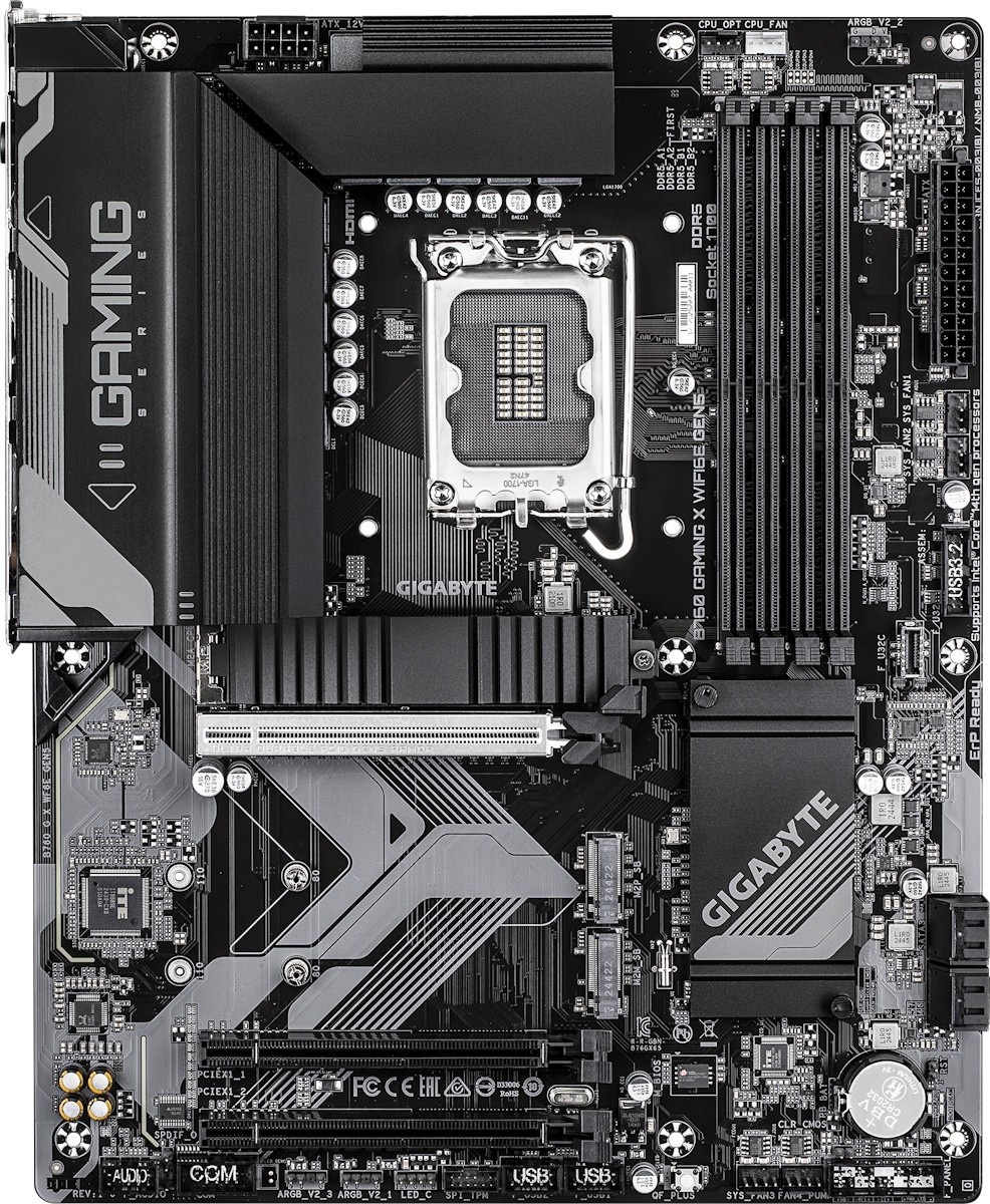 Материнская плата GIGABYTE B760 Gaming X WiFi6E Gen5