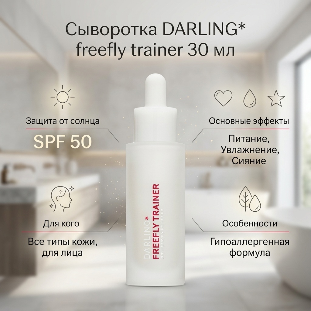 DARLING сыворотка freefly trainer для лица 30 мл