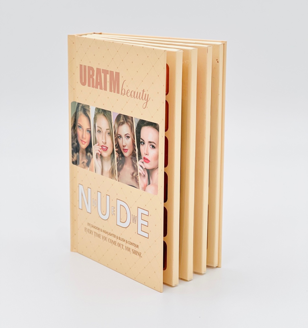 Nude тени прессованные URATM Beauty NUDE Мультиколор