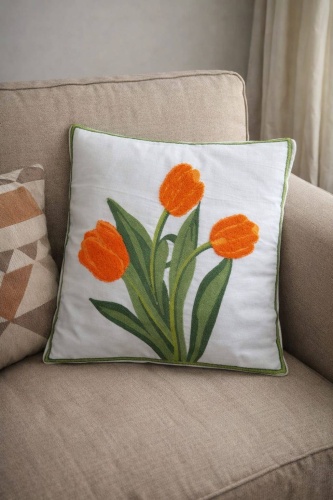 Подушка 45x45 см, синтепон