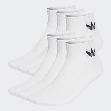 Носки, спортивные носки adidas 6 пар белый 43-45
