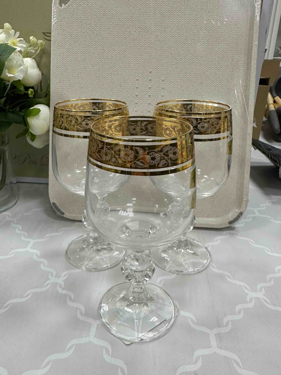 Бокал Crystal 230 мл, стекло, хрусталь, 6 шт