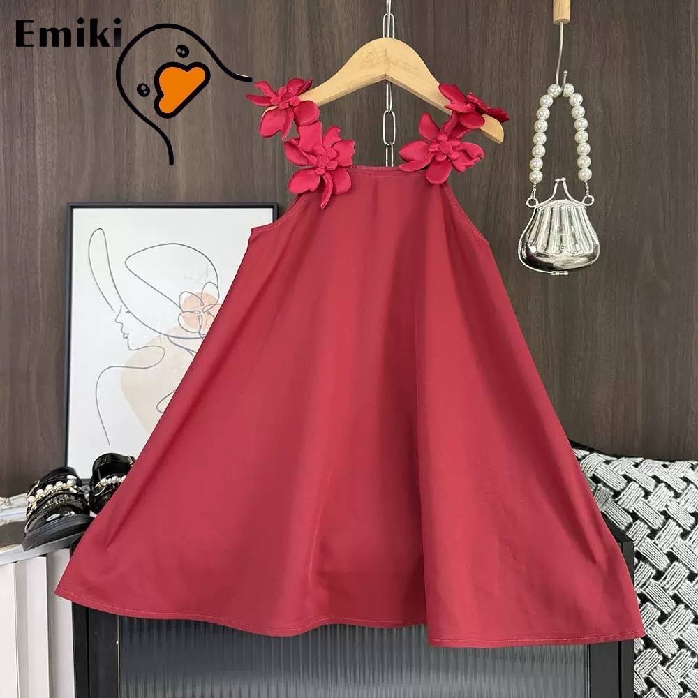 Сарафан Emiki красный, бордовый