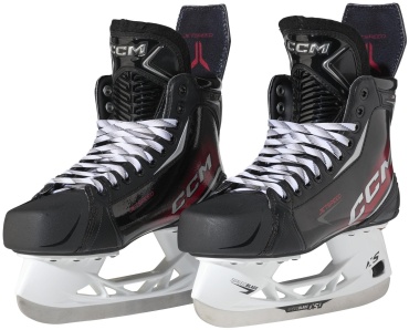 CCM Коньки JETSPEED 870 взрослые хоккейные черный, красный
