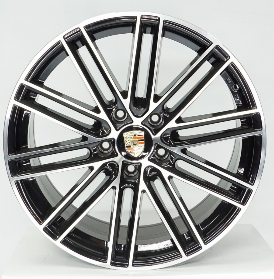Porsche H3085 10/11x21/5x130 D71.6 ET61.69 4 диска черный, серебристый