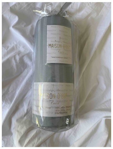 Простыня с наволочками Maison DOR Original 200x200, хлопок, сатин
