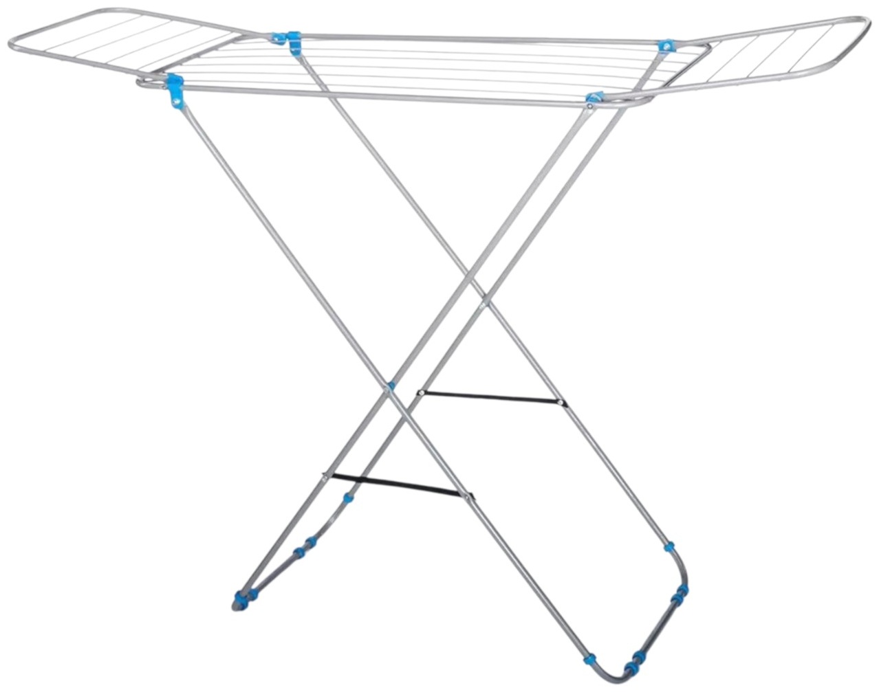 Сушилка напольная STELLA 55x140x96 см, кол-во уровней: 1, пластик, алюминий