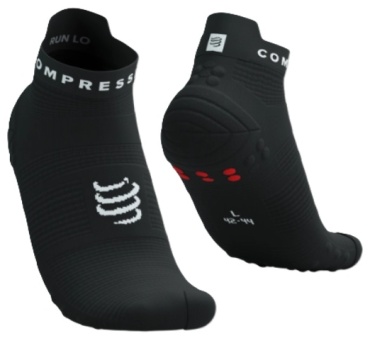 Спортивные носки Compressport 1 пара черный, белый T1 (35-38)