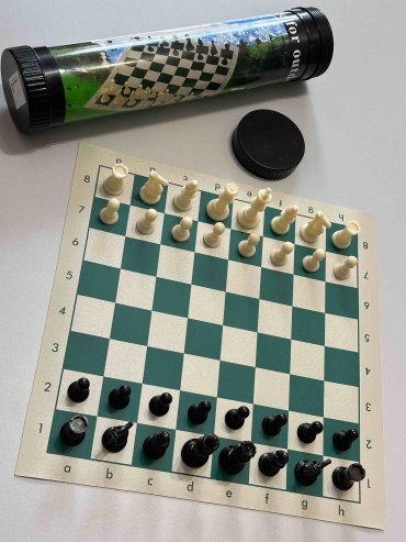 Шахматы турнирные винил 34x34 см