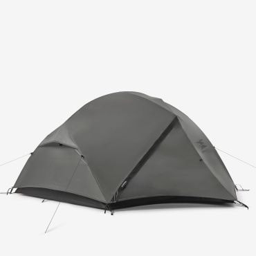 Палатка Decathlon 8882675 кемпинговая количество мест: 3 серый