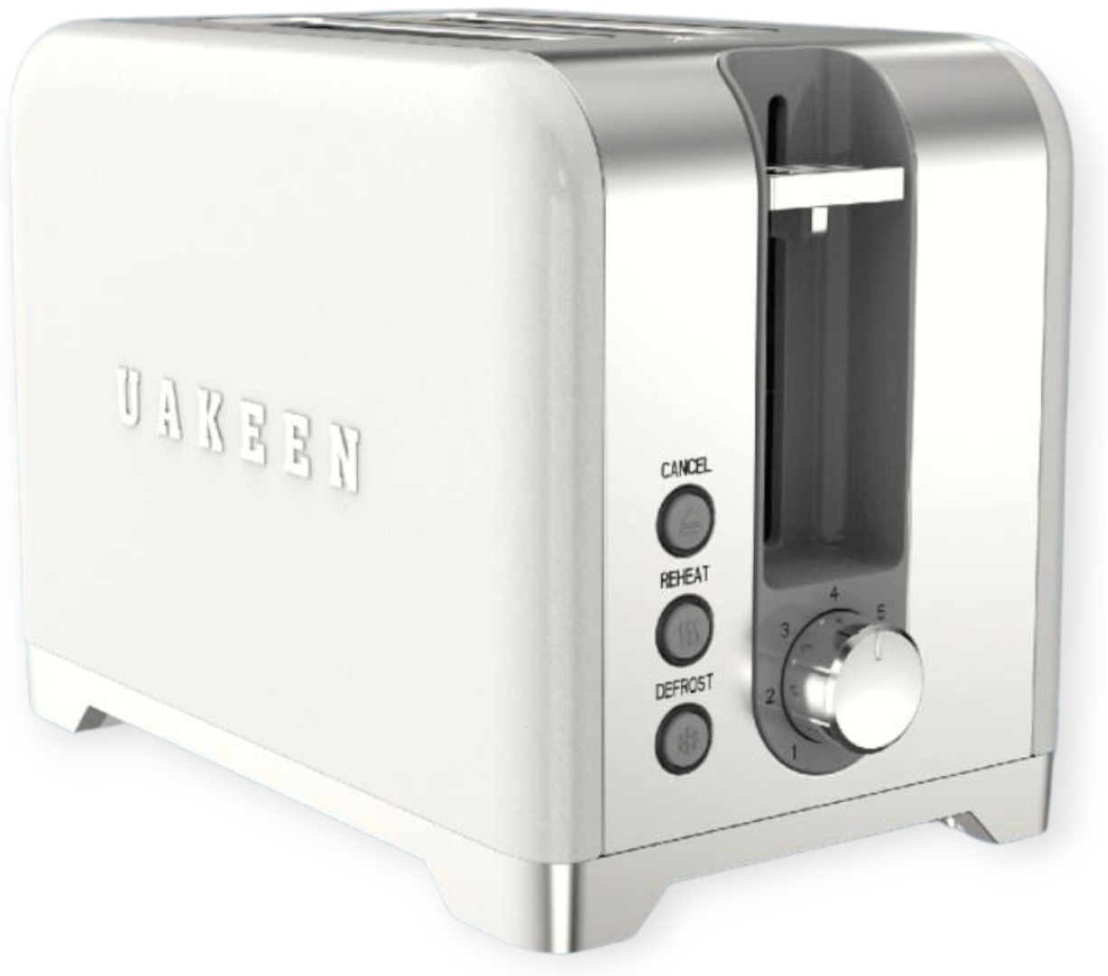 Тостер Uakeen Germany ZL-2113 белый