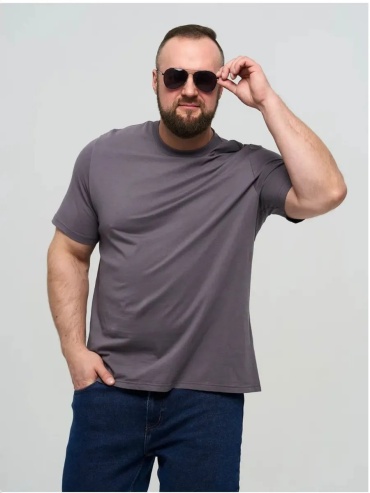 Футболка H&C Fashion серый
