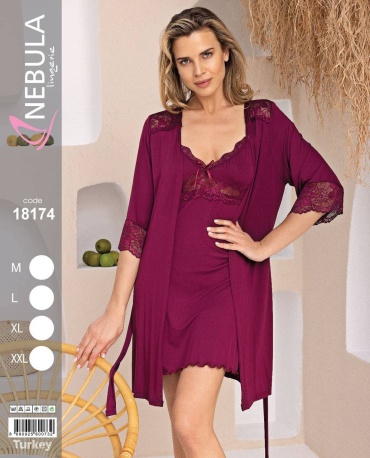 Комплект Nebula Lingerie малиновый
