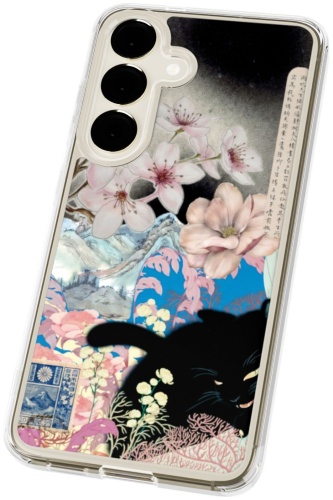 Чехол Mcover для Samsung Galaxy S24 рисунок
