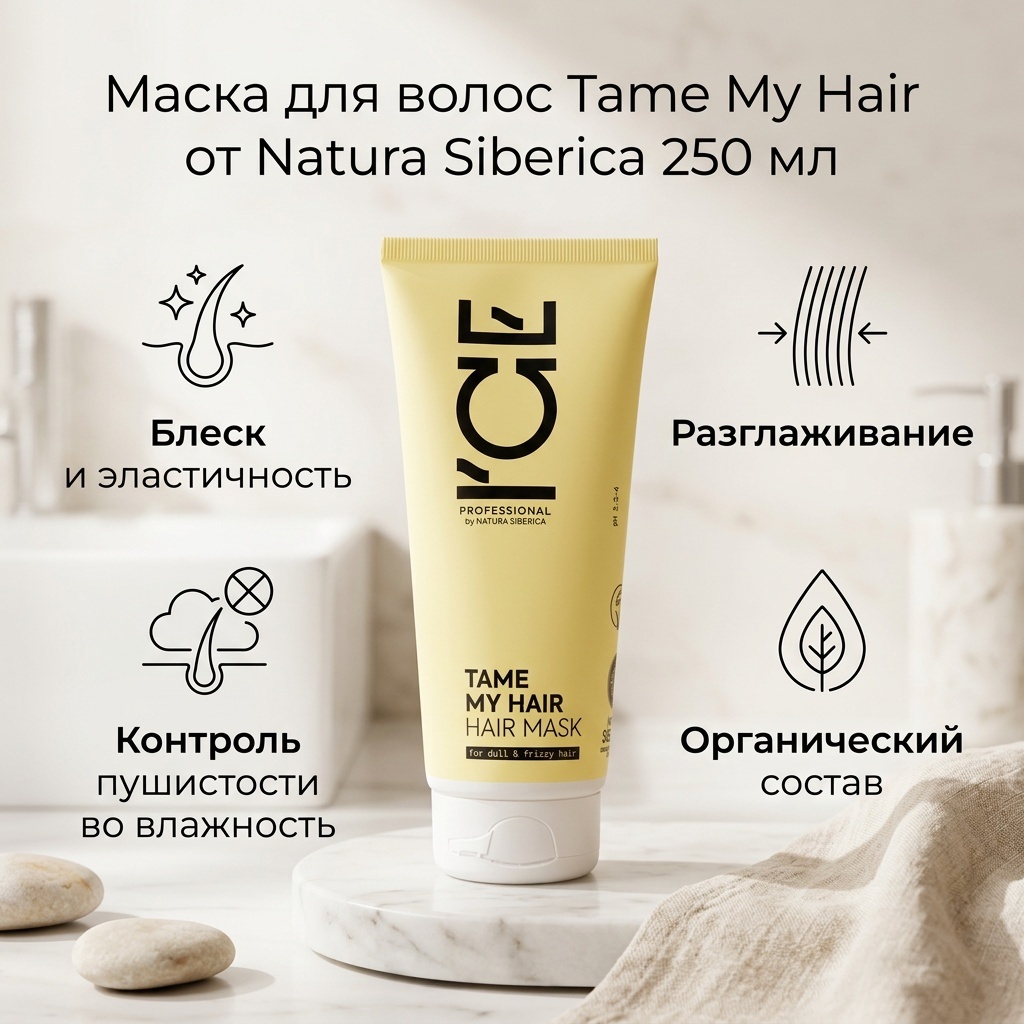 Natura Siberica Tame My Hair маска 250 мл