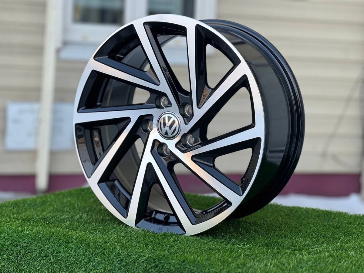 KOKO volkswagen-1071_2-GLOSS BLACK FACE 7x16/5x100 D57.1 ET35 4 диска черный