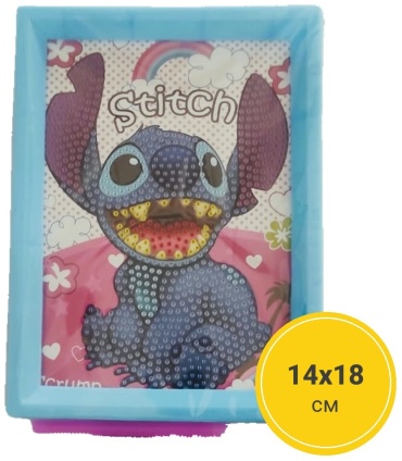 Стич алмазная мозайка 18x14 см