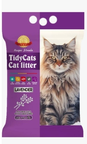 Prostopets Лаванда бентонитовый комкующийся 10 л