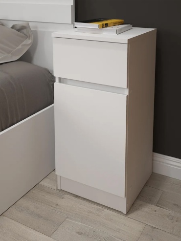 Тумба Петропавловская Мебельная Фабрика PFF Кристина-53, 35x73x36 см, белый