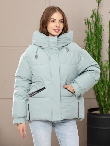 Зимняя куртка Vatlaslily бирюзовый