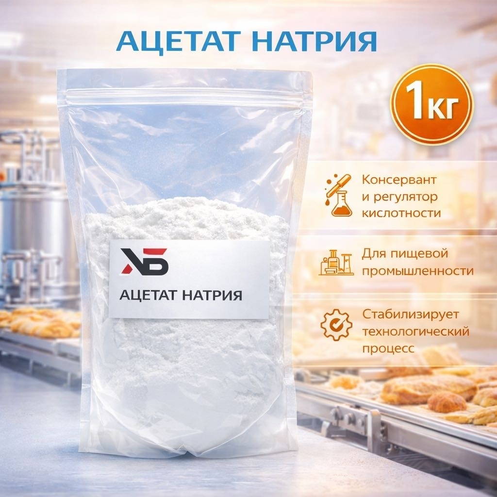 Ацетат натрия 1кг