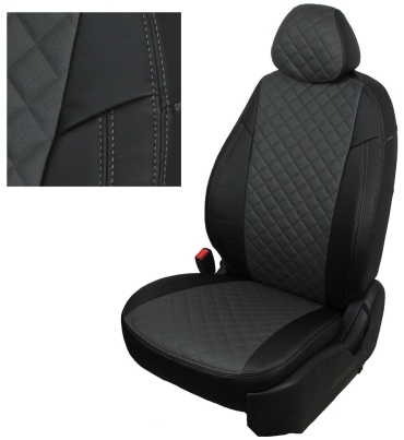 AVTOCHEHLY.KZ Kia Sorento 2009-2020 серый, черный