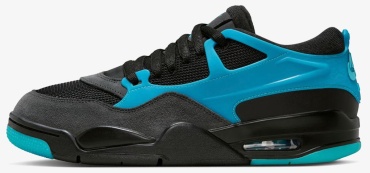 Кроссовки Jordan AIR JORDAN 4 RM синий, черный