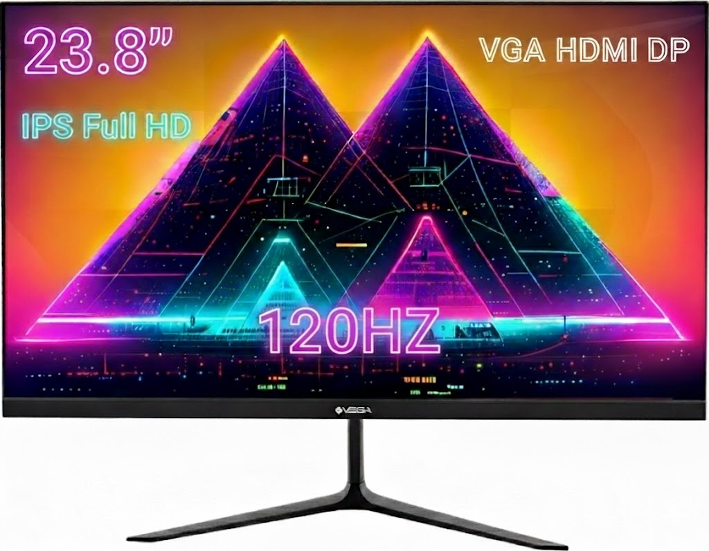 Монитор 23.8" VEGA VHF238-120CA черный