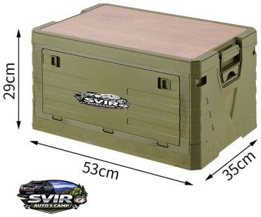 Органайзер для пикника 53x35x29 см, дерево, пластик