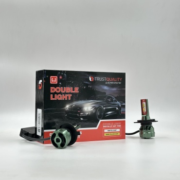 Двухцветные светодиодные LED-лампы TQ 2-Color H11 3300K/6000K Dual Mode 30W (комлект 2 шт)