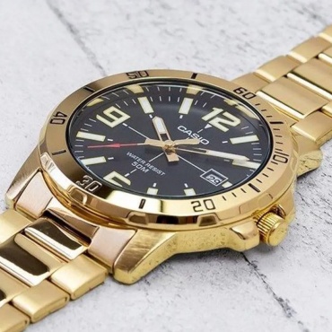 Кварцевые CASIO UM MTP-VD01G-1BVUDF нержавеющая сталь