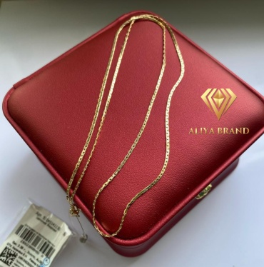 Aliya Gold 636695966 длина 50 см, вес 3.58 г золото, плетение якорное