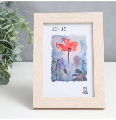 Рамка прямоугольная 10x15 см Рамка, МДФ