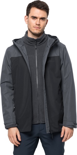 Демисезонная куртка Jack Wolfskin серый