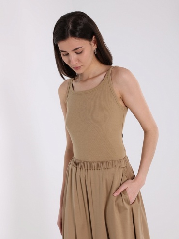 Топ Max Mara бежевый