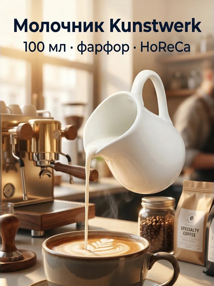 Kunstwerk молочник 513904611 1 шт, фарфор