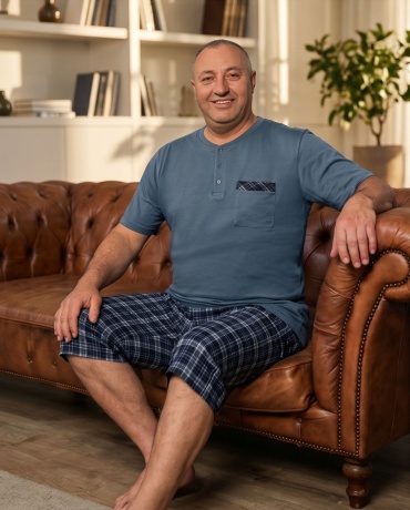 Комплект Aydogan синий, серый