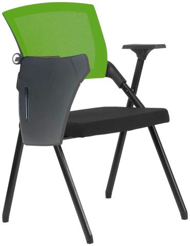 Офисное кресло RV DESIGN Seat M2001P, черный, зеленый