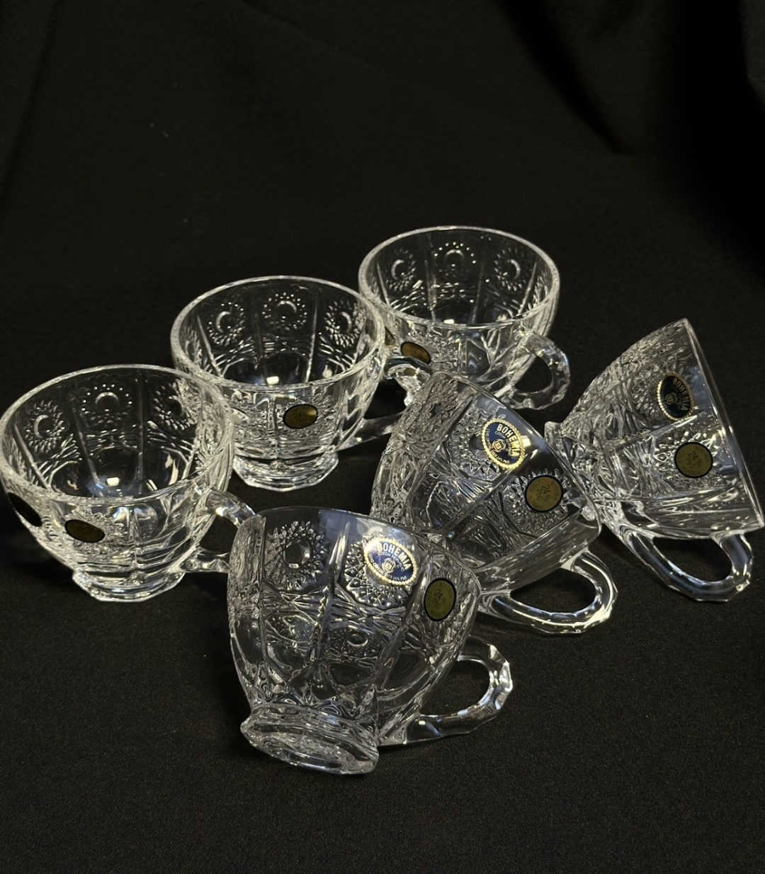 Набор кружек Crystalite Bohemia , 200 мл, хрусталь, 6 шт.
