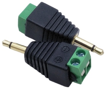 Коннектор 3.5 mm jack 2 pin