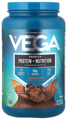 Протеин Vega Растительный коктейль Essentials, шоколад, 1,08 кг шоколад 1080 г