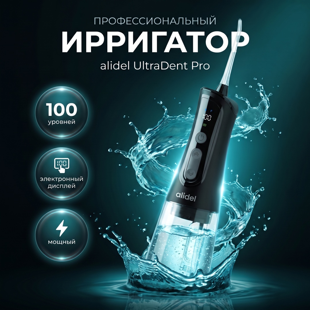 Портативный ирригатор Alidel UltraDent Pro C5