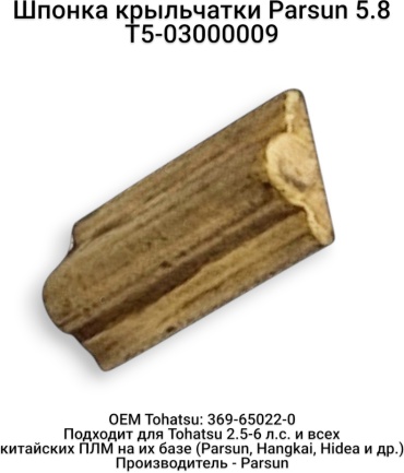 Шпонка Parsun T5-03000009