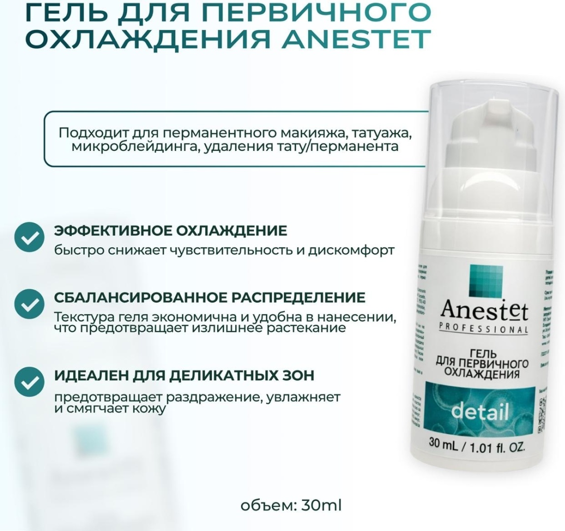 Anestet охлаждающее средство Detail для первичного охлаждения 30 мл