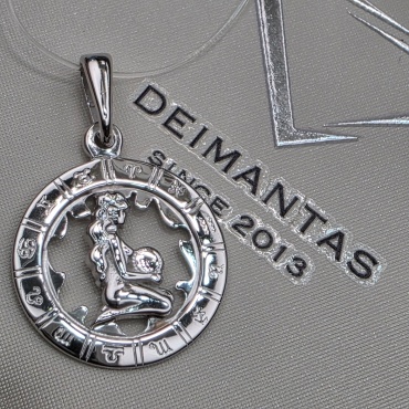 Подвеска Deimantas 128929481 вес 1.17 г серебро, без вставок