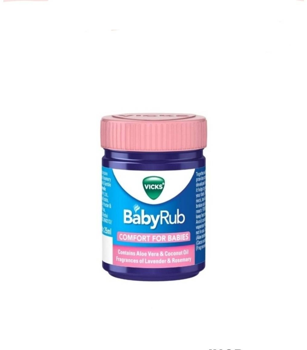 VICKS мазь BabyRub бальзам для тела 25 мл