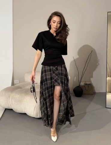 Костюм повседневный Lady Style черный